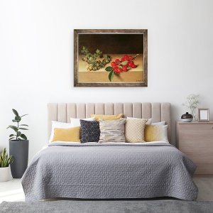 Tablou inramat - Francis Garnier - Fructe pe masa, 60 x 80 cm - Img 3
