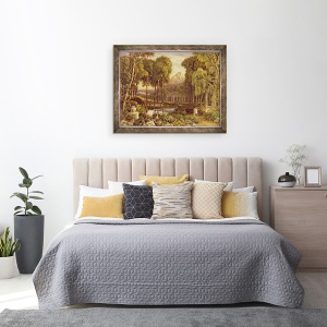 Tablou inramat - Francis Oliver Finch - Ceremonia religioasa in Grecia antica, 60 x 80 cm - Img 3