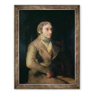 Tablou inramat - Francisco Jose de Goya y Lucientes - Don Manuel Silvela 1781-1832 c.1809-12, 70 x 90 cm