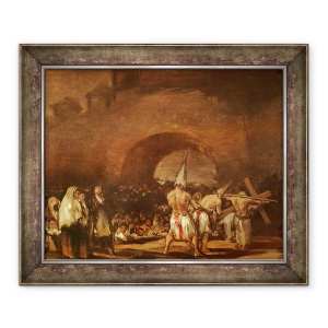 Tablou inramat - Francisco Jose de Goya y Lucientes - Flagellants, 50 x 60 cm