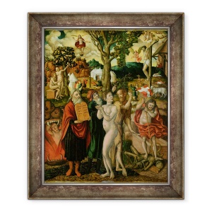 Tablou inramat - Franz Timmermann - Cadere si rascumparare, 50 x 60 cm