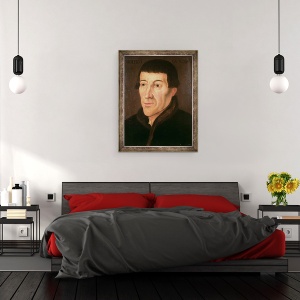 Tablou inramat - Friedrich Anton Lohrmann - Nicholas Copernicus, 70 x 90 cm - Img 3