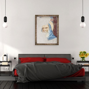 Tablou inramat - Gherardo Starnina - St Benedict, 60 x 80 cm - Img 3