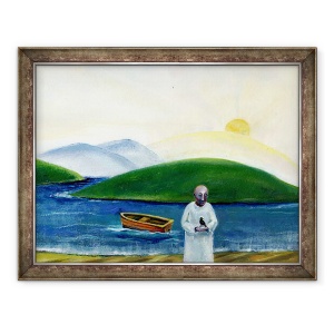 Tablou inramat - Gigi Sudbury - Ramas-bun zori, 2004, 70 x 90 cm
