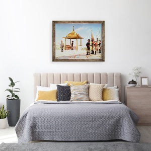 Tablou inramat - Gustave Bourgain - Napoleon in Cairo, 60 x 80 cm - Img 3