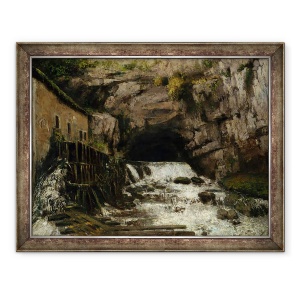 Tablou inramat - Gustave Courbet - Sursa Loue, 70 x 90 cm