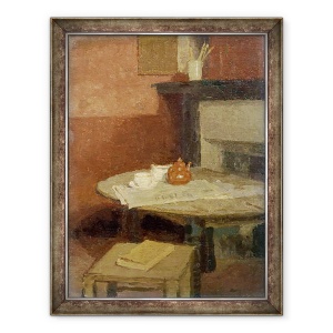 Tablou inramat - Gwen John - Ceainicul maro, 70 x 90 cm