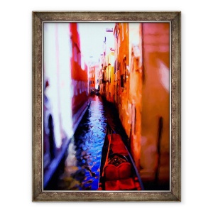 Tablou inramat - Helen White - Canal Tiny, 2018, 70 x 90 cm
