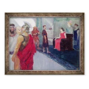 Tablou inramat - Henri de Toulouse-Lautrec - Messalina, 70 x 90 cm