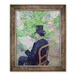 Tablou inramat - Henri de Toulouse-Lautrec - Monsieur Desire Dihau 1833-99 1890, 70 x 85 cm