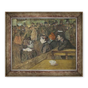 Tablou inramat - Henri de Toulouse-Lautrec - Moulin de la Galette, 50 x 60 cm
