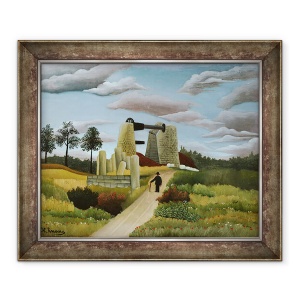 Tablou inramat - Henri J.F. Rousseau - Cariera, 50 x 60 cm