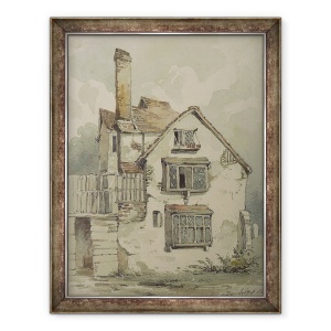 Tablou inramat - Henry Cave - O casa veche la Cambridge, 70 x 90 cm