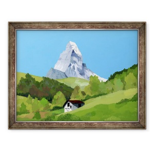 Tablou inramat - Hiroyuki Izutsu - Zermatt, Elvetia,2015, 60 x 80 cm