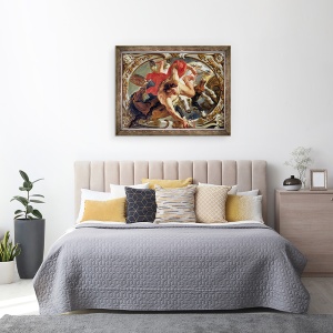 Tablou inramat - Jacob Jordaens - Cancer, 60 x 80 cm - Img 3