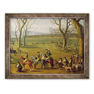 Tablou inramat - Jacob-Philippe Hackert - Vanatoare mistret, 60 x 80 cm