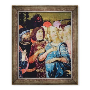 Tablou inramat - Jacopo del Sellaio - Triumful iubirii, 50 x 60 cm
