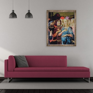 Tablou inramat - Jacopo del Sellaio - Triumful iubirii, 50 x 60 cm - Img 2