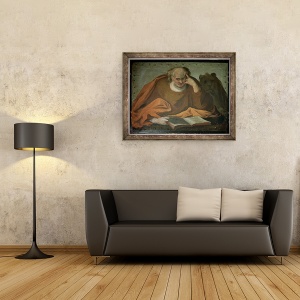 Tablou inramat - Jacques II de Gheyn - Sfantul Marcu Evanghelistul, 60 x 80 cm - Img 3
