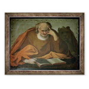 Tablou inramat - Jacques II de Gheyn - Sfantul Marcu Evanghelistul, 70 x 90 cm