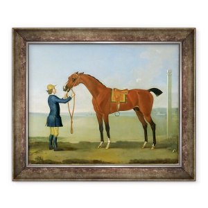 Tablou inramat - James Seymour - Ducele de copii zburatori din Devonshire, 50 x 60 cm