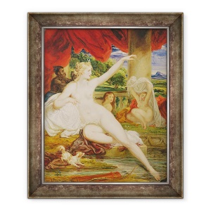 Tablou inramat - James Ward - Diana la baie, 70 x 85 cm