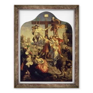 Tablou inramat - Jan Gossaert - Depozitia, 60 x 80 cm