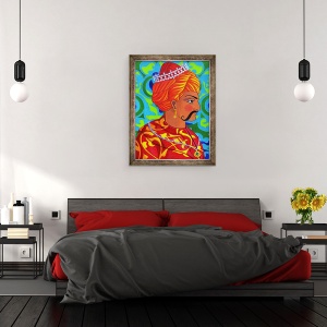 Tablou inramat - Jane Tattersfield - Sultan, 2011, 60 x 80 cm - Img 3