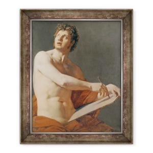 Tablou inramat - Jean Auguste Dominique Ingres - Studiu portret, 50 x 60 cm