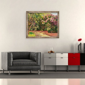 Tablou inramat - Jean Baptiste Armand Guillaumin - Liliac, 50 x 60 cm - Img 2