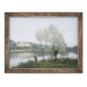 Tablou inramat - Jean Baptiste Camille Corot - Ville DAvray, 70 x 90 cm