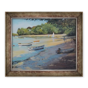 Tablou inramat - Jennifer Wright - Golful Pescarilor Salcombe I, 50 x 60 cm