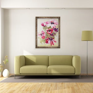 Tablou inramat - Joan Thewsey - Anemone, 70 x 90 cm - Img 2