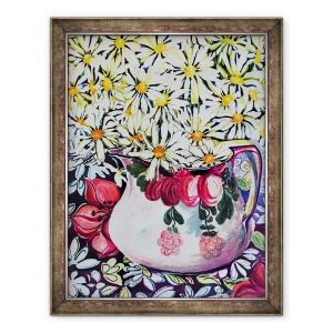 Tablou inramat - Joan Thewsey - Marguerites in 30 de ani Jug,2001, 60 x 80 cm