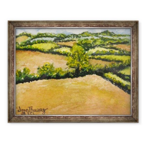 Tablou inramat - Joan Thewsey - Peisaj mic Suffolk, 70 x 90 cm