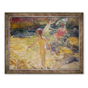 Tablou inramat - Joaquin Sorolla y Bastida - Baia, Jávea, 70 x 90 cm