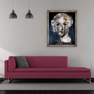 Tablou inramat - jocasta shakespeare - Afrodita, 70 x 85 cm - Img 2