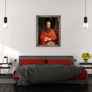 Tablou inramat - Johann Baptist Edler von Lampi - Rudolf de Habsburg, Arhiduce de Austria 1788-1831, 60 x 80 cm - Img 3