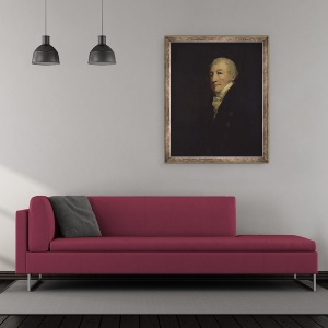 Tablou inramat - John Baptist - Portretul Artistului, 50 x 60 cm - Img 2