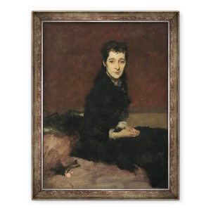 Tablou inramat - John Singer Sargent - Dna Charles Gifford Dyer Mary Anthony, 60 x 80 cm