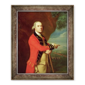 Tablou inramat - John Singleton Copley - Portretul Generalului Thomas Gage, 70 x 85 cm