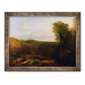 Tablou inramat - Joseph Mallord William Turner - Echo si Narcis, 70 x 90 cm