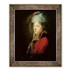 Tablou inramat - Joshua Reynolds - Portretul lui Giuseppe Marchi 1735-1808 1753, 50 x 60 cm