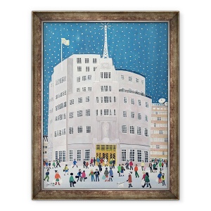 Tablou inramat - Judy Joel - Casa de Radiodifuziune a BBC, 70 x 90 cm
