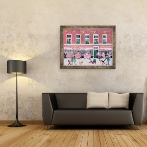 Tablou inramat - Judy Joel - Cazul Patiserie, 70 x 90 cm - Img 2