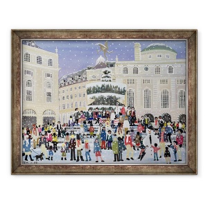 Tablou inramat - Judy Joel - Piccadilly zapada Scena, 60 x 80 cm