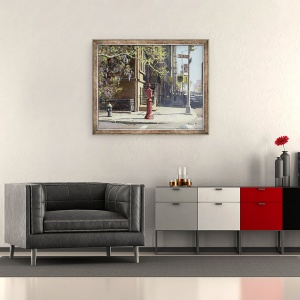 Tablou inramat - Julian Barrow - Strada 91 de pe Lexington Avenue, 50 x 60 cm - Img 2