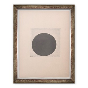 Tablou inramat - Kazimir Severinovich Malevich - Cercul Negru pentru De la cubism si futurism la Suprematism, Un nou realism in pictura, 60 x 80 cm