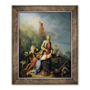 Tablou inramat - Konstantin Przhceslavski - Rusii in 1812, 70 x 85 cm
