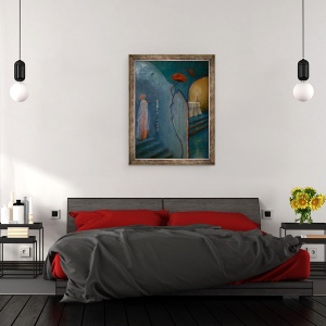 Tablou inramat - Lee Campbell - Altarul, 60 x 80 cm - Img 3